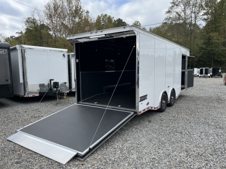 New 2026 Haulmark 24 EDGE Enclosed Race Trailer, Sportsman Package, Polycor Interior & Exterior, Insulated, Race Interior, 12K GVWR