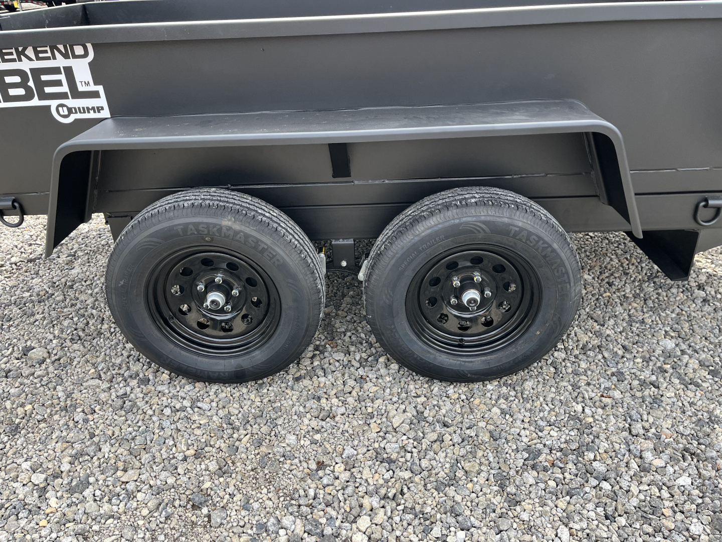 New 2026 U-Dump 5x10 With 19'' Sides, Pro-Lite Weekend Rebel Dump Trailer - 7K GVWR, Tarp & Roller