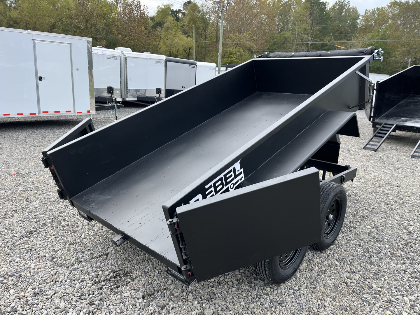 New 2026 U-Dump 5x10 With 19'' Sides, Pro-Lite Weekend Rebel Dump Trailer - 7K GVWR, Tarp & Roller