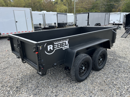 New 2026 U-Dump 5x10 With 19'' Sides, Pro-Lite Weekend Rebel Dump Trailer - 7K GVWR, Tarp & Roller