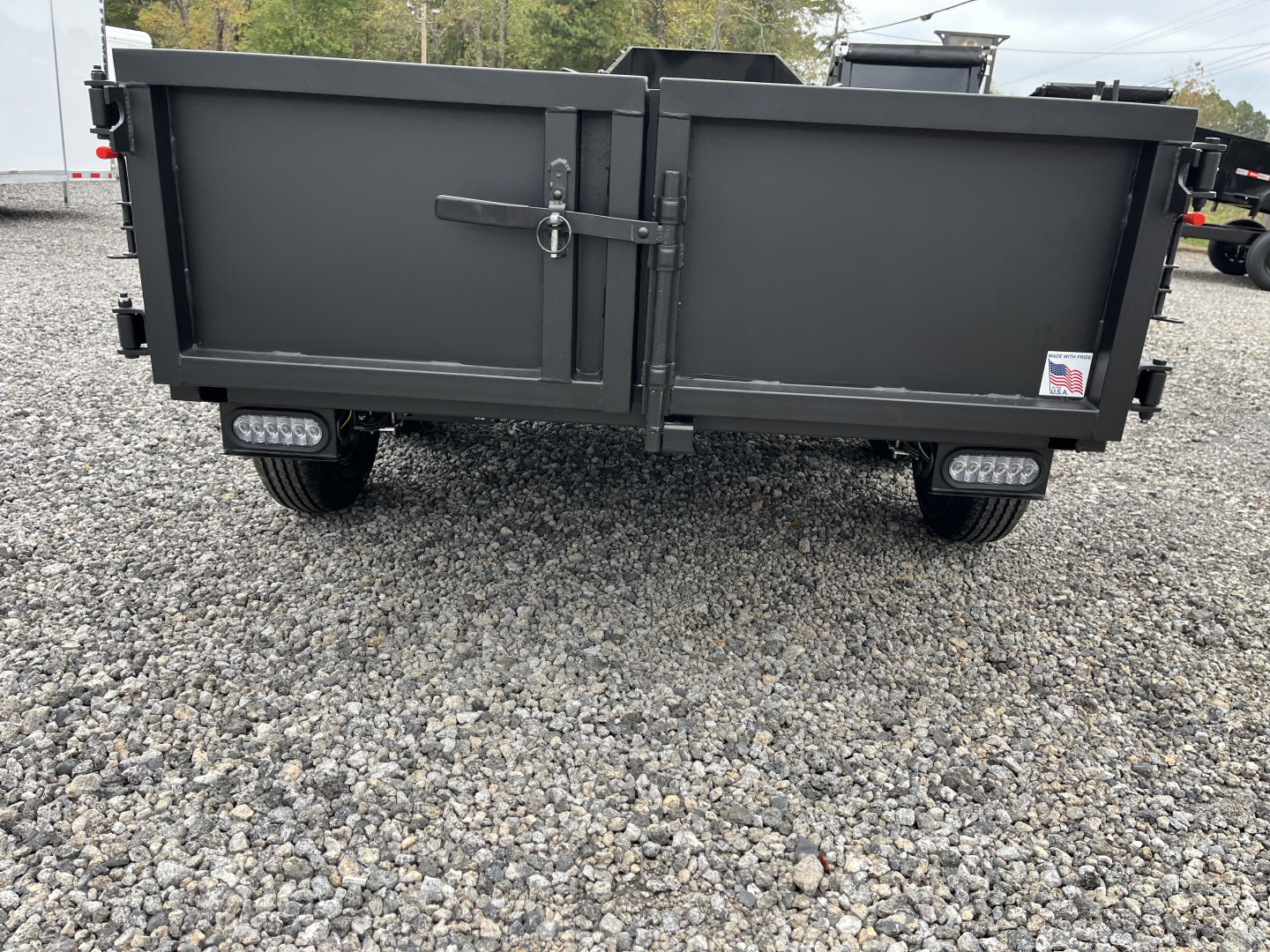 New 2026 U-Dump 5x10 With 19'' Sides, Pro-Lite Weekend Rebel Dump Trailer - 7K GVWR, Tarp & Roller