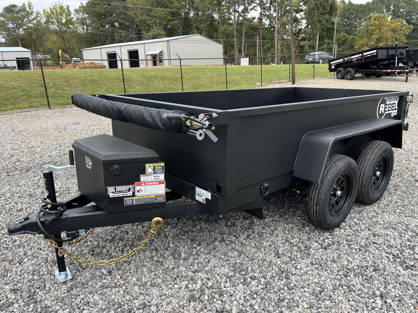 New 2026 U-Dump 5x10 With 19'' Sides, Pro-Lite Weekend Rebel Dump Trailer - 7K GVWR, Tarp & Roller