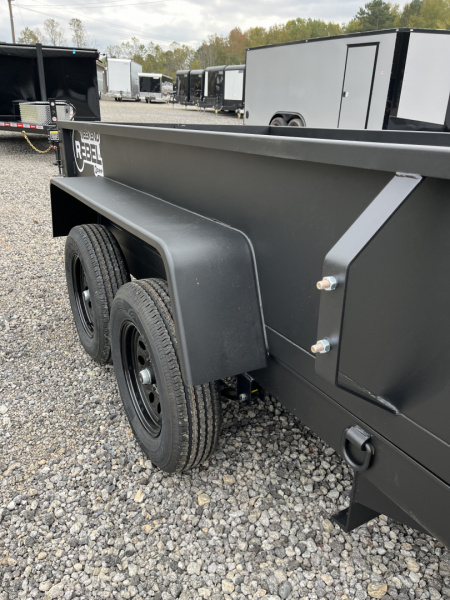 New 2026 U-Dump 5x10 With 19'' Sides, Pro-Lite Weekend Rebel Dump Trailer - 7K GVWR, Tarp & Roller