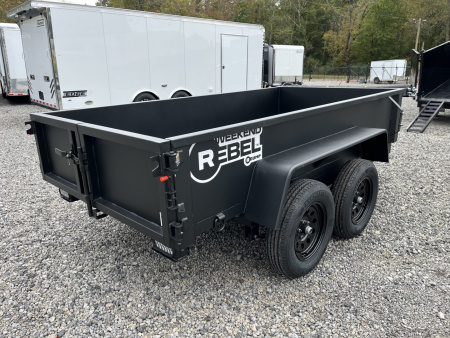 New 2026 U-Dump 5x10 With 19'' Sides, Pro-Lite Weekend Rebel Dump Trailer - 7K GVWR, Tarp & Roller
