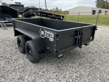 New 2026 U-Dump 5x10 With 19'' Sides, Pro-Lite Weekend Rebel Dump Trailer - 7K GVWR, Tarp & Roller