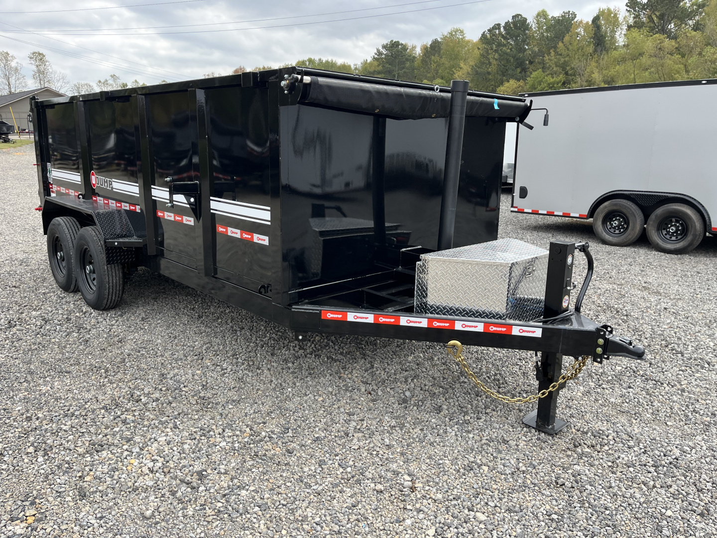 New 2026 U-Dump 7x16 Dump Trailer With 48" Sides, 14K GVWR, ProSeries, Heavy Telescoping