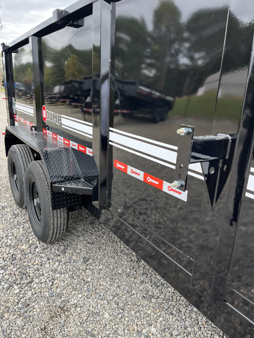 New 2026 U-Dump 7x16 Dump Trailer With 48" Sides, 14K GVWR, ProSeries, Heavy Telescoping