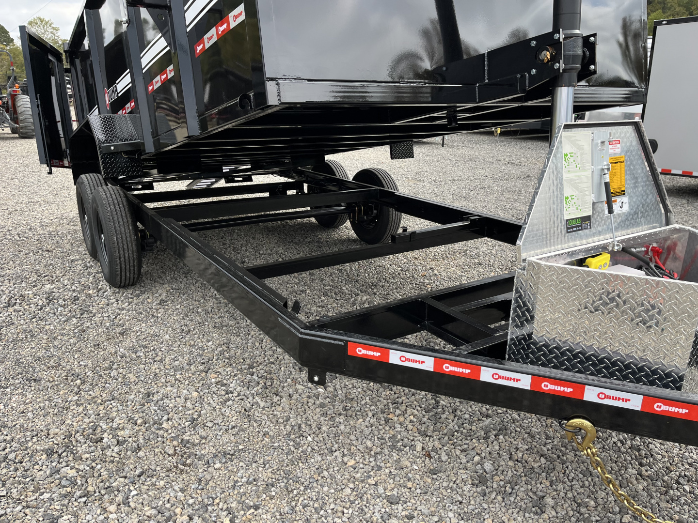 New 2026 U-Dump 7x16 Dump Trailer With 48" Sides, 14K GVWR, ProSeries, Heavy Telescoping