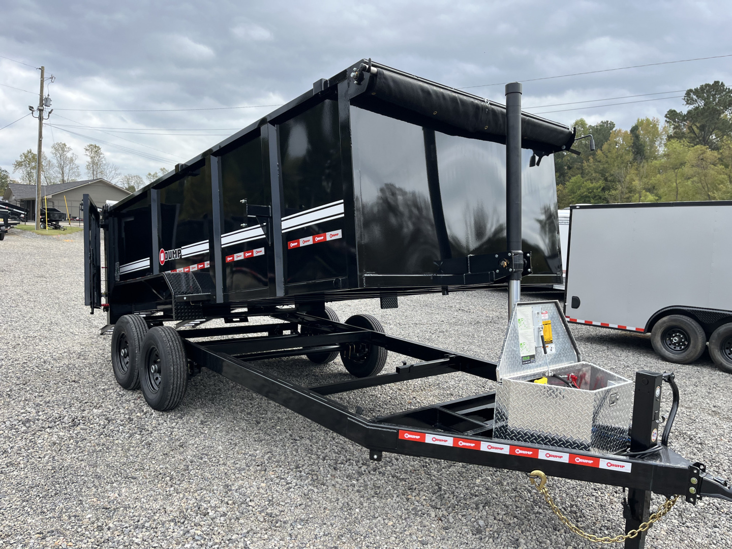 New 2026 U-Dump 7x16 Dump Trailer With 48" Sides, 14K GVWR, ProSeries, Heavy Telescoping