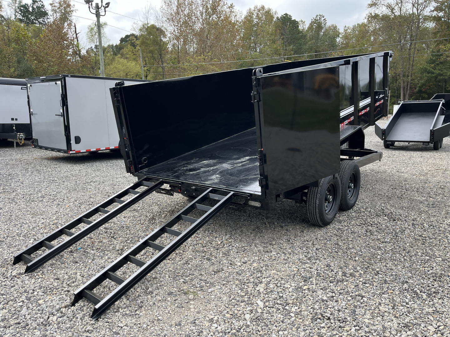 New 2026 U-Dump 7x16 Dump Trailer With 48" Sides, 14K GVWR, ProSeries, Heavy Telescoping