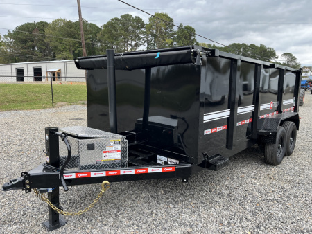 New 2026 U-Dump 7x16 Dump Trailer With 48" Sides, 14K GVWR, ProSeries, Heavy Telescoping