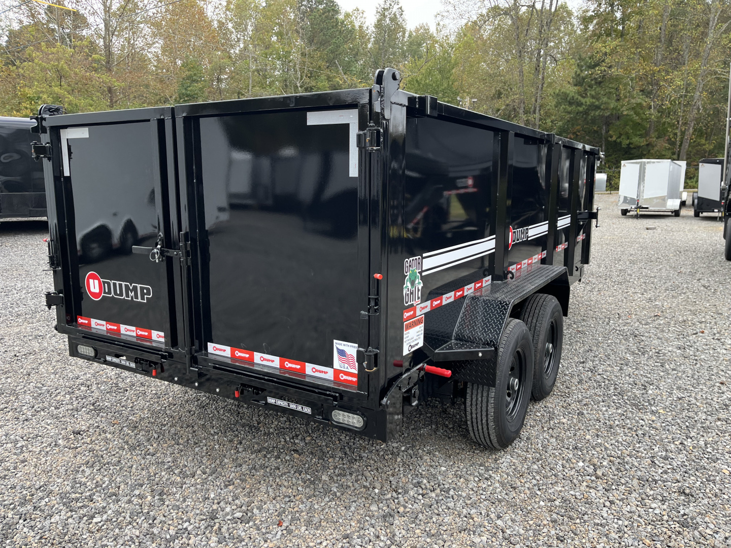 New 2026 U-Dump 7x16 Dump Trailer With 48" Sides, 14K GVWR, ProSeries, Heavy Telescoping