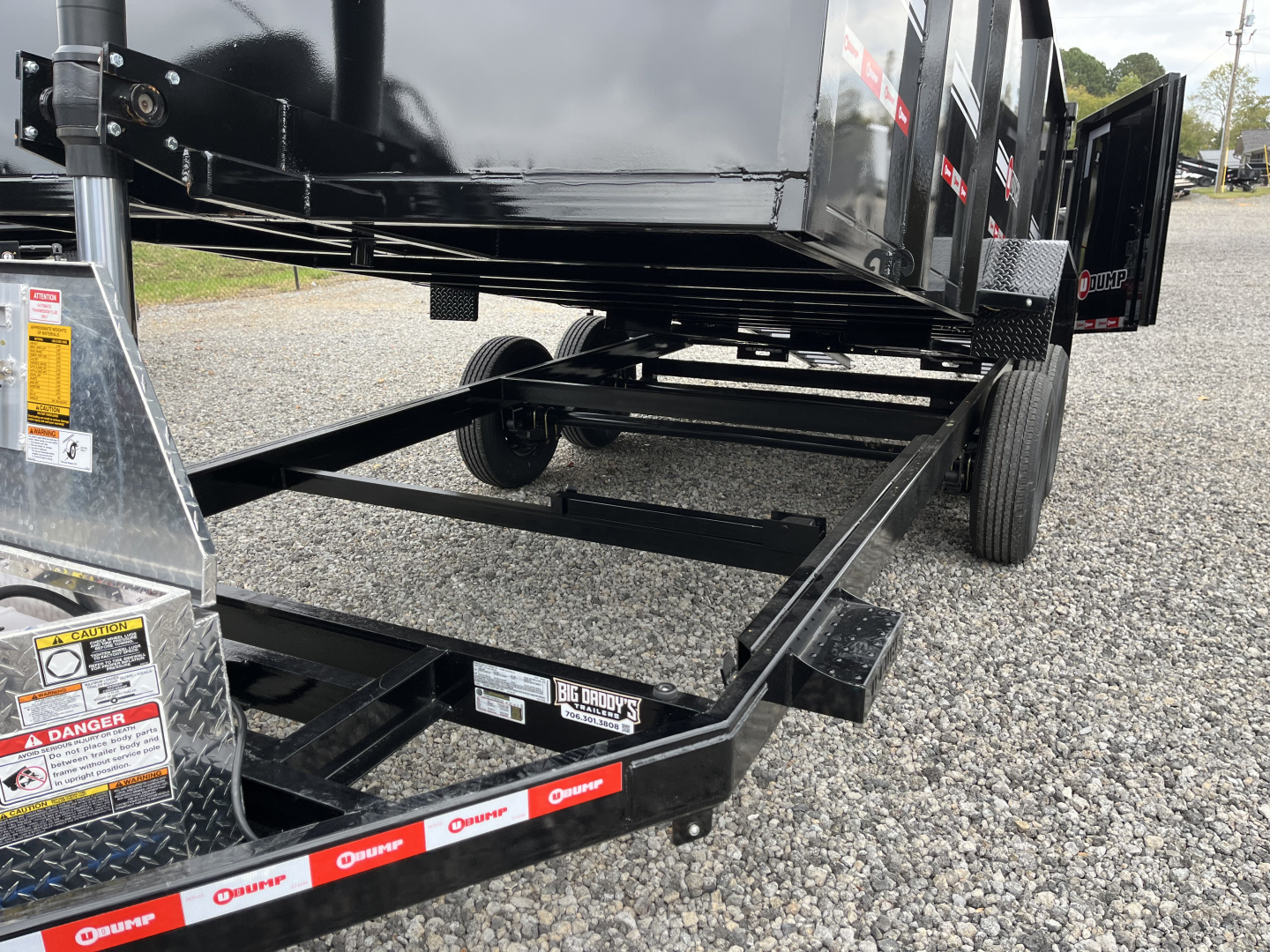 New 2026 U-Dump 7x16 Dump Trailer With 48" Sides, 14K GVWR, ProSeries, Heavy Telescoping