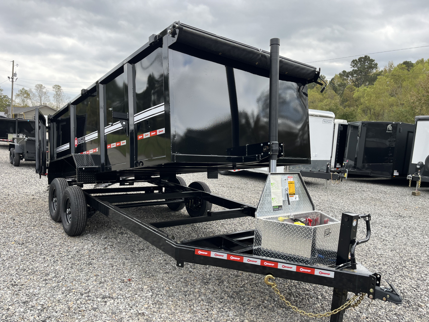 New 2026 U-Dump 7x16 Dump Trailer With 48" Sides, 14K GVWR, ProSeries, Heavy Telescoping