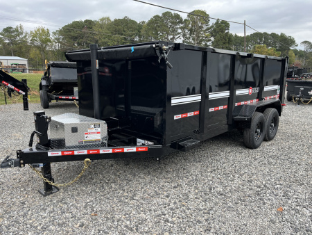 New 2026 U-Dump 7x16 Dump Trailer With 48" Sides, 14K GVWR, ProSeries, Heavy Telescoping