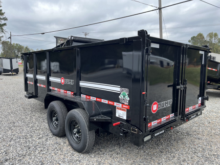 New 2026 U-Dump 7x16 Dump Trailer With 48" Sides, 14K GVWR, ProSeries, Heavy Telescoping