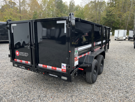 New 2026 U-Dump 7x16 Dump Trailer With 48" Sides, 14K GVWR, ProSeries, Heavy Telescoping
