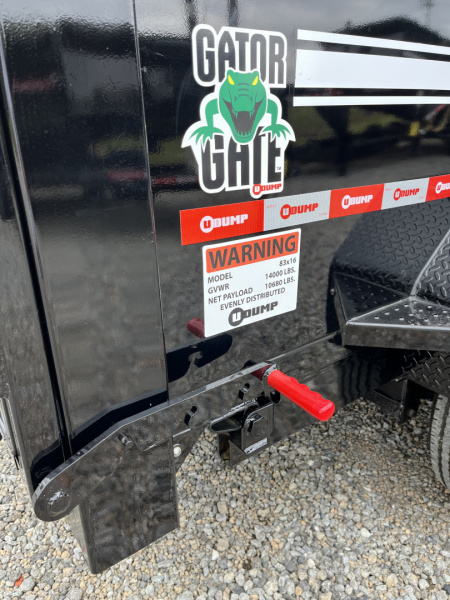 New 2026 U-Dump 7x16 Dump Trailer With 48" Sides, 14K GVWR, ProSeries, Heavy Telescoping