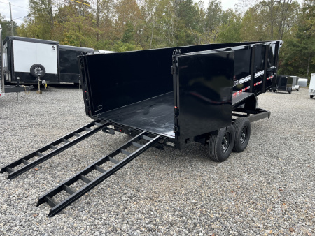 New 2026 U-Dump 7x16 Dump Trailer With 48" Sides, 14K GVWR, ProSeries, Heavy Telescoping