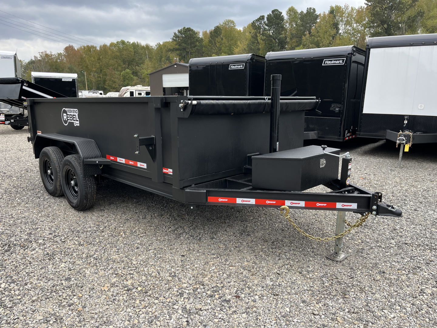 New 2026 U-Dump Weekend Rebel 7x14 Dump Trailer With 31" Sides, Telescoping, 14K GVWR