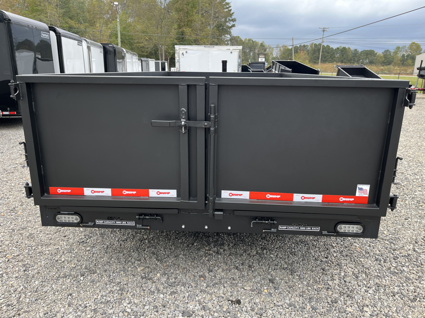 New 2026 U-Dump Weekend Rebel 7x14 Dump Trailer With 31" Sides, Telescoping, 14K GVWR