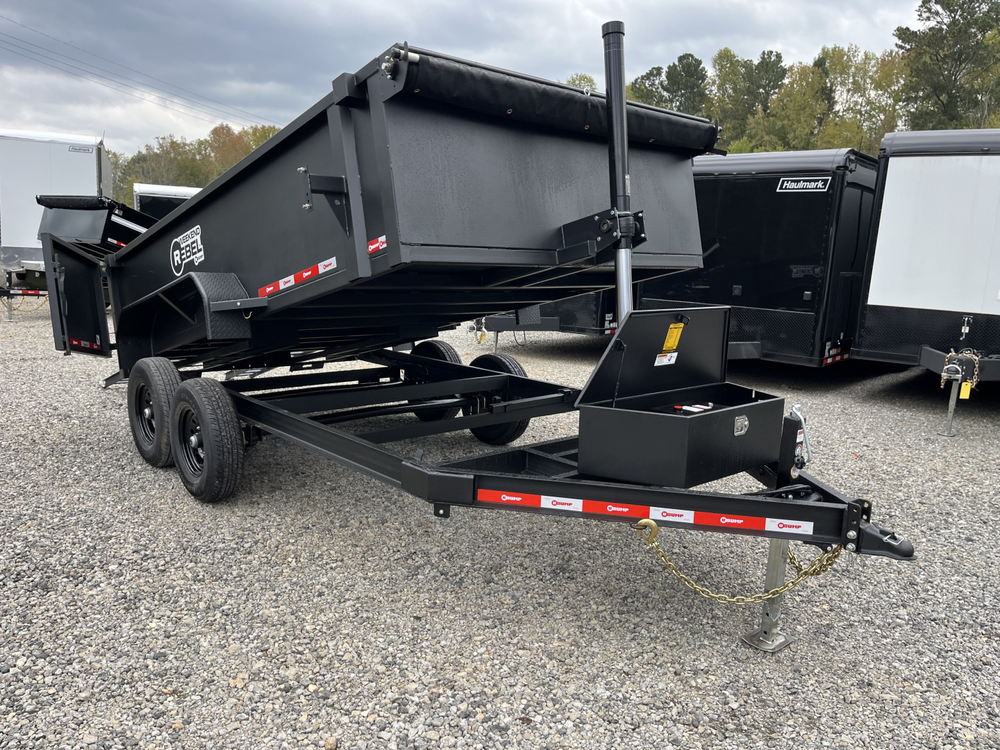 New 2026 U-Dump Weekend Rebel 7x14 Dump Trailer With 31" Sides, Telescoping, 14K GVWR