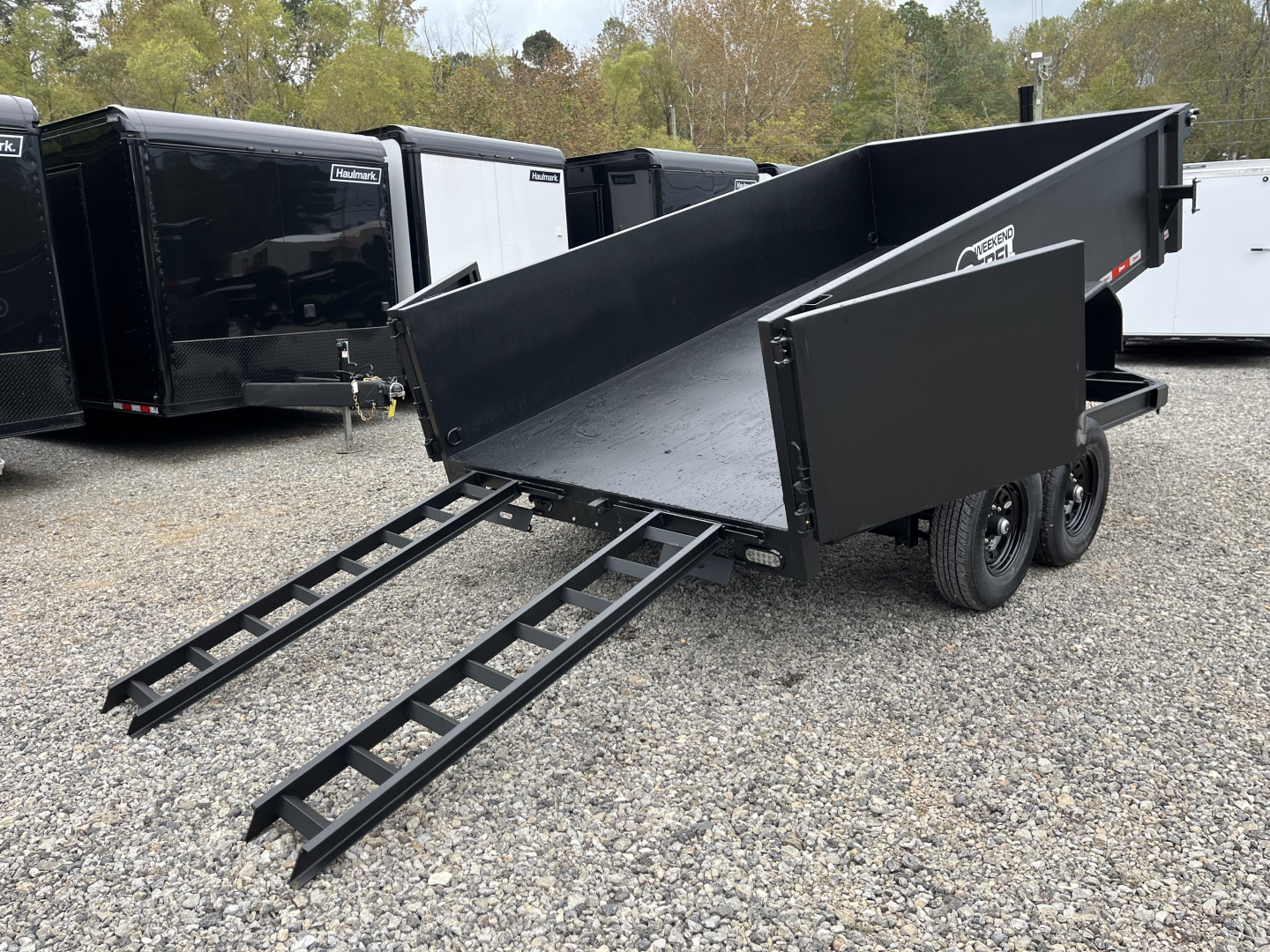 New 2026 U-Dump Weekend Rebel 7x14 Dump Trailer With 31" Sides, Telescoping, 14K GVWR