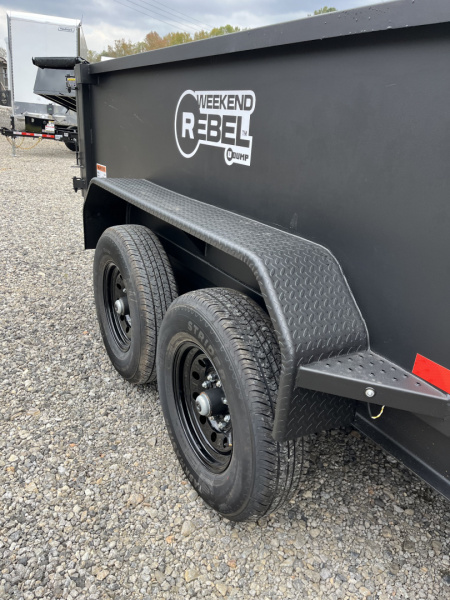New 2026 U-Dump Weekend Rebel 7x14 Dump Trailer With 31" Sides, Telescoping, 14K GVWR