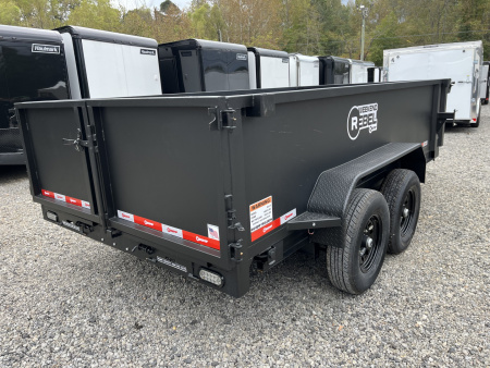 New 2026 U-Dump Weekend Rebel 7x14 Dump Trailer With 31" Sides, Telescoping, 14K GVWR