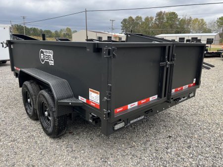 New 2026 U-Dump Weekend Rebel 7x14 Dump Trailer With 31" Sides, Telescoping, 14K GVWR