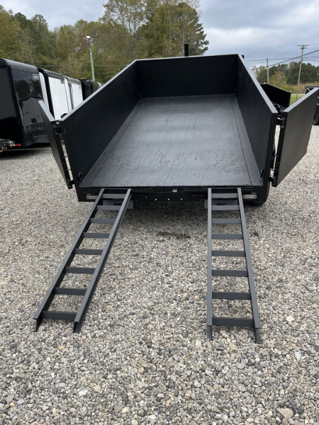 New 2026 U-Dump Weekend Rebel 7x14 Dump Trailer With 31" Sides, Telescoping, 14K GVWR