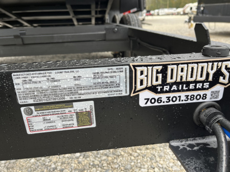 New 2026 U-Dump Weekend Rebel 7x14 Dump Trailer With 31" Sides, Telescoping, 14K GVWR