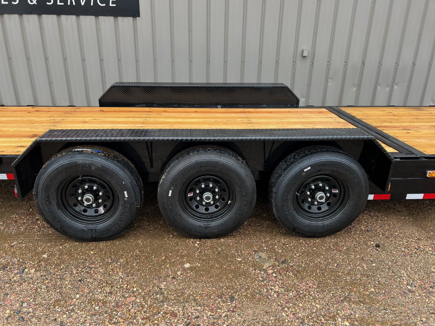 New 2025 PJ Trailers 24 Tilt Triple Axle Tilt Trailer