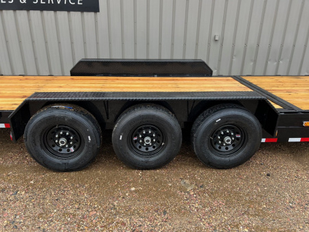 New 2025 PJ Trailers 24 Tilt Triple Axle Tilt Trailer