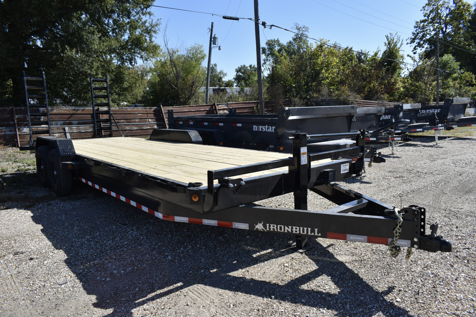 New 2026 Iron Bull ETB10 83" x 24' 14K GVWR Equipment Trailer
