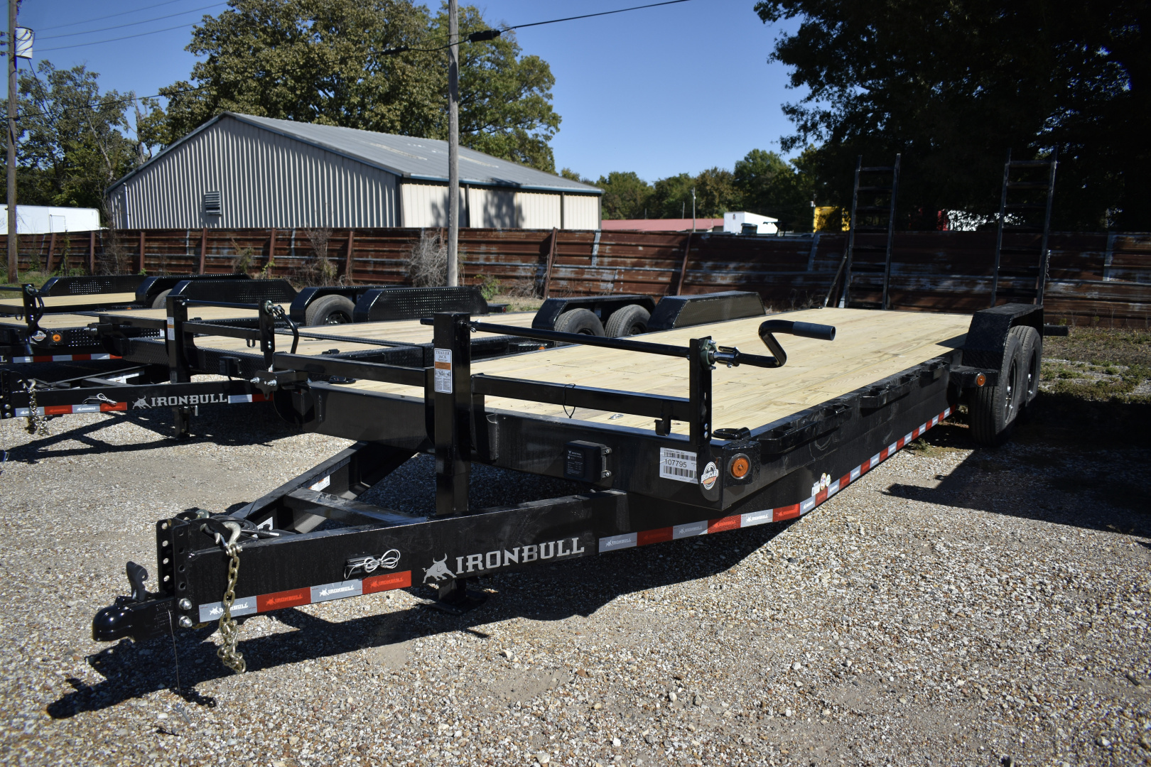 New 2026 Iron Bull ETB10 83" x 24' 14K GVWR Equipment Trailer