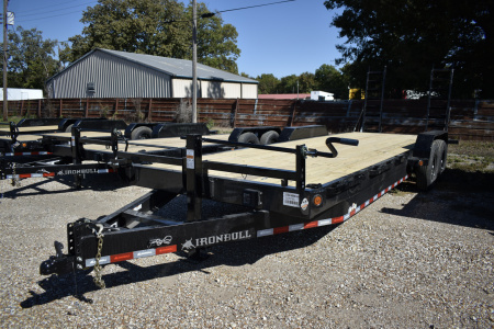 New 2026 Iron Bull ETB10 83" x 24' 14K GVWR Equipment Trailer