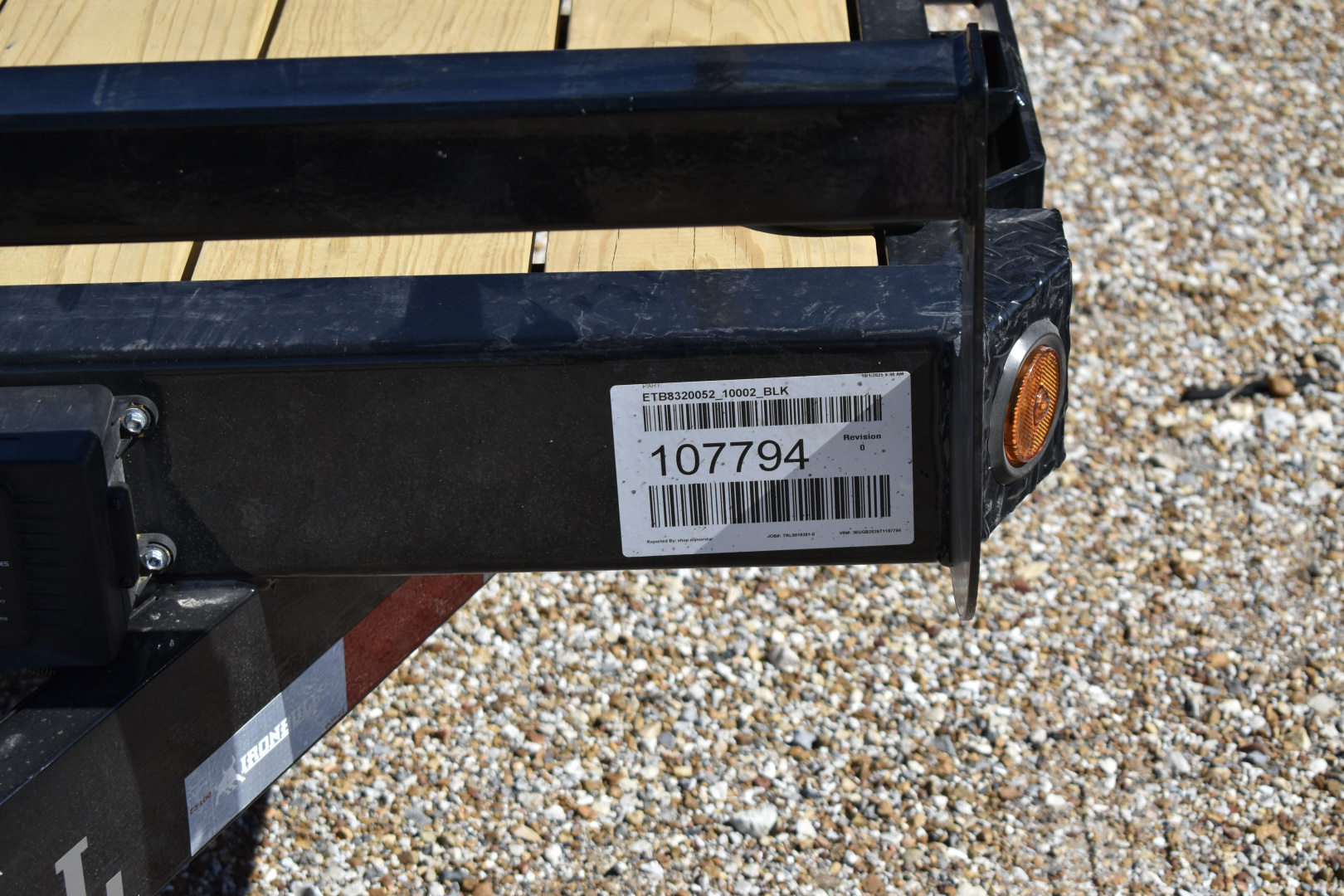 New 2026 Iron Bull ETB10 83" x 20' 10K GVWR Equipment Trailer