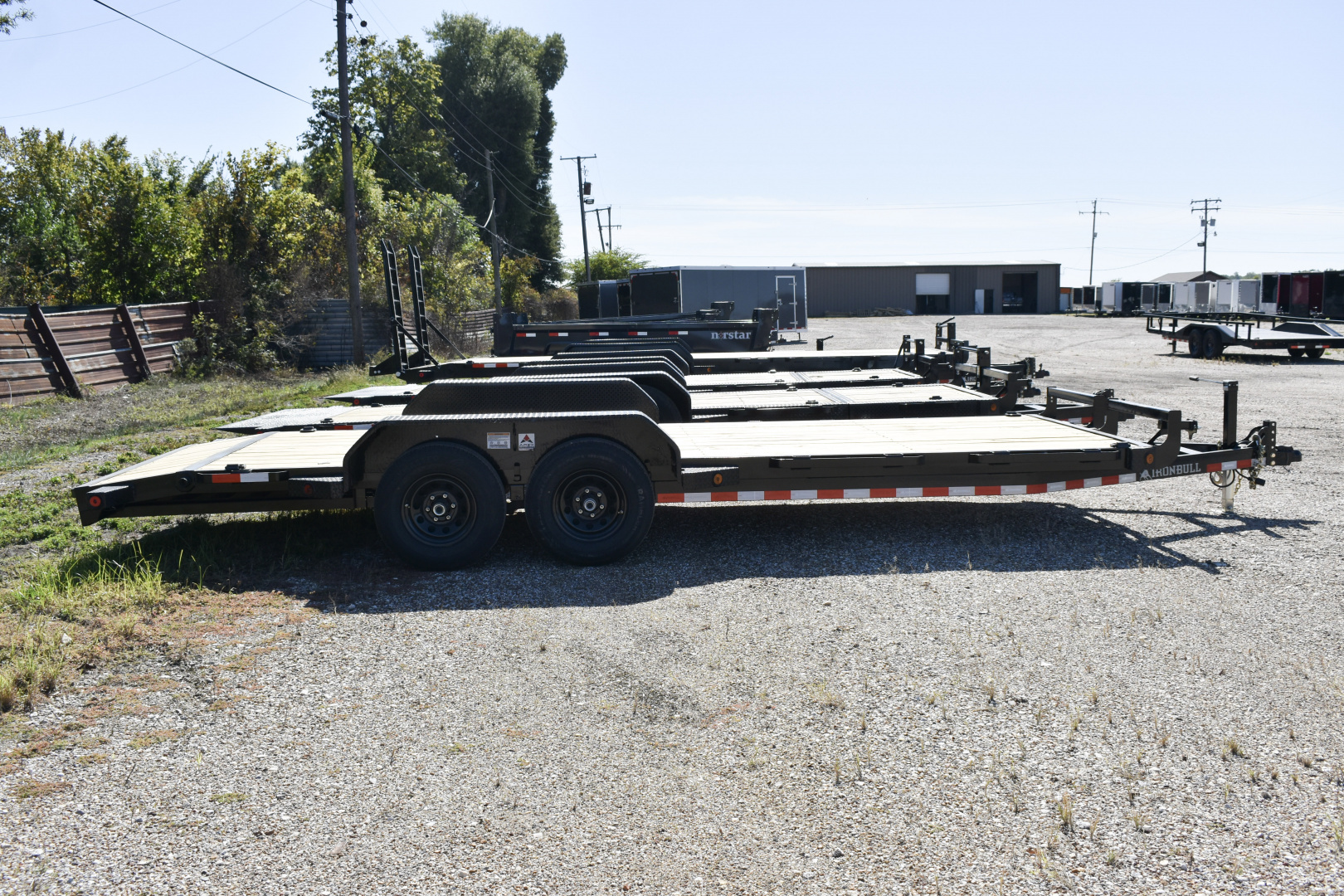 New 2026 Iron Bull ETB10 83" x 20' 10K GVWR Equipment Trailer