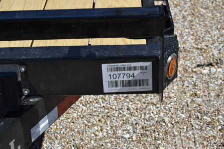 New 2026 Iron Bull ETB10 83" x 20' 10K GVWR Equipment Trailer