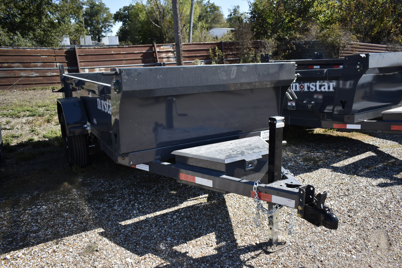New 2026 Norstar DCB6010051_12000_GRY Single 5.2K Axle Dump Trailer