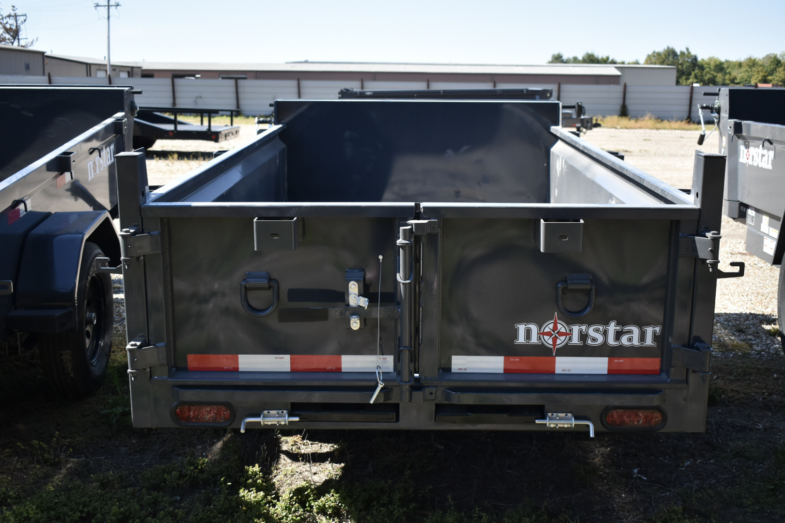 New 2026 Norstar DCB6010051_12000_GRY Single 5.2K Axle Dump Trailer