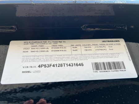 New 2026 PJ Trailers 32 Low Profile LD Tandem Dual Gooseneck Trailer