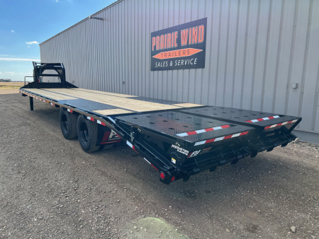 New 2026 PJ Trailers 32 Low Profile LD Tandem Dual Gooseneck Trailer