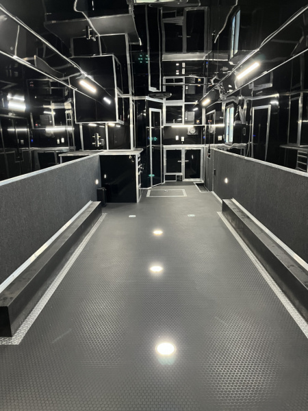 New 2026 Haulmark 34 Bathoom Race Trailer, Air Prep PKG, Awning, Polycor, Insulated, Window, 54" ALX Slide Out Step, A/C + Heat