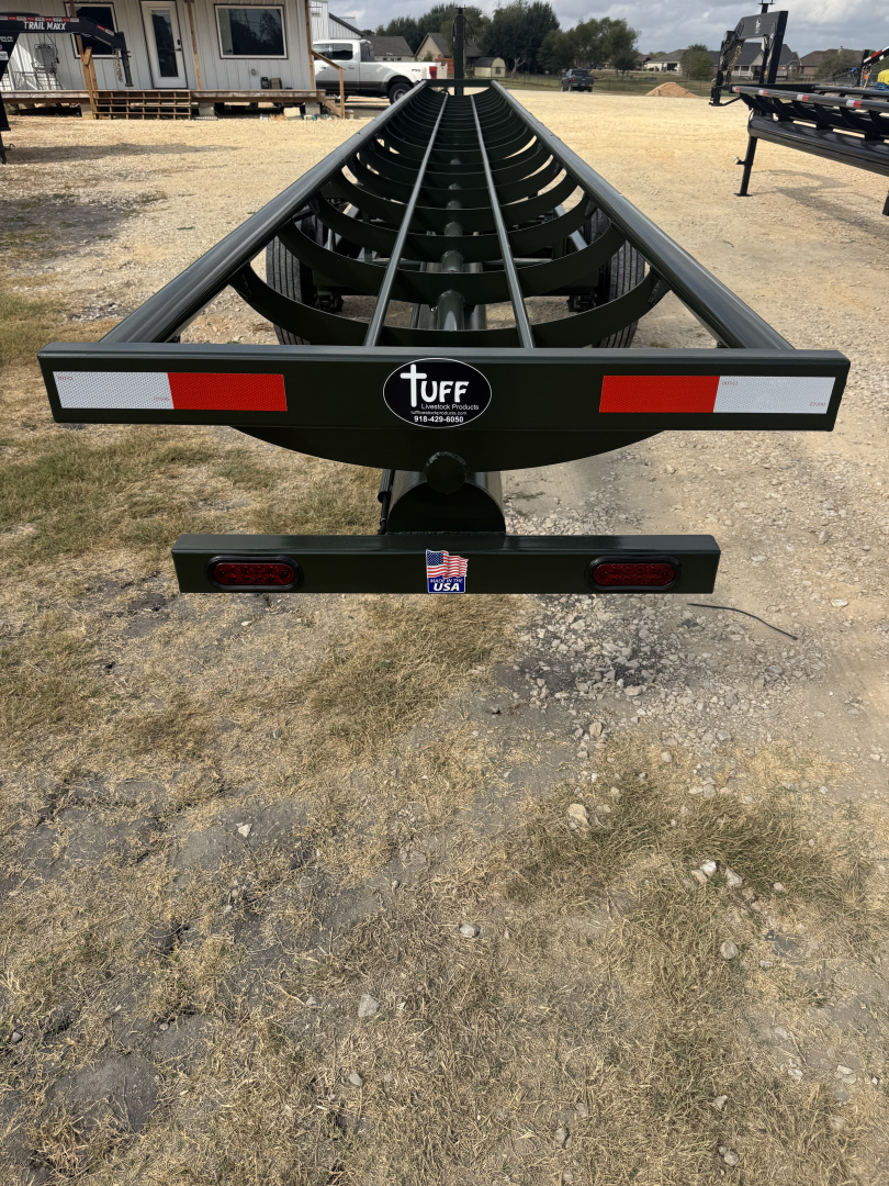New 2026 Tuff Livestock TUFF42GN Hay Trailer