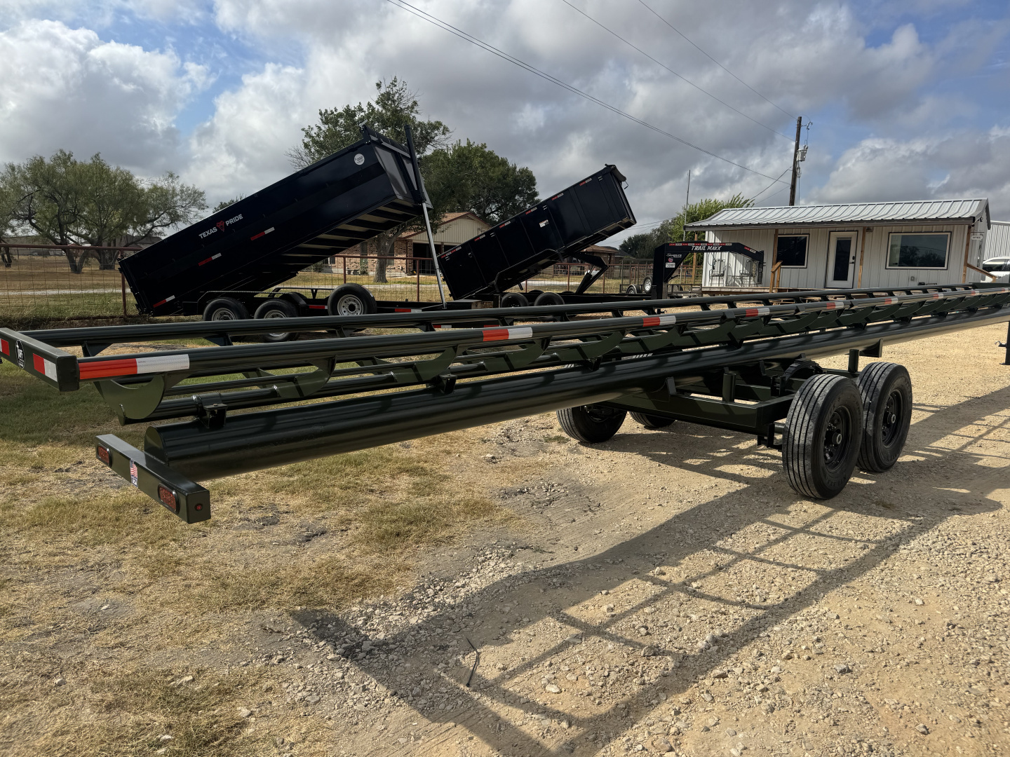 New 2026 Tuff Livestock TUFF42GN Hay Trailer