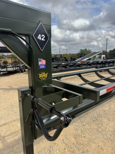New 2026 Tuff Livestock TUFF42GN Hay Trailer