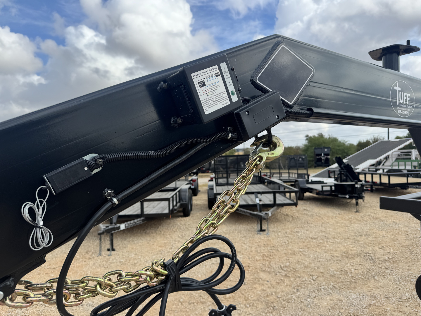 New 2026 Tuff Livestock TUFF42GN Hay Trailer