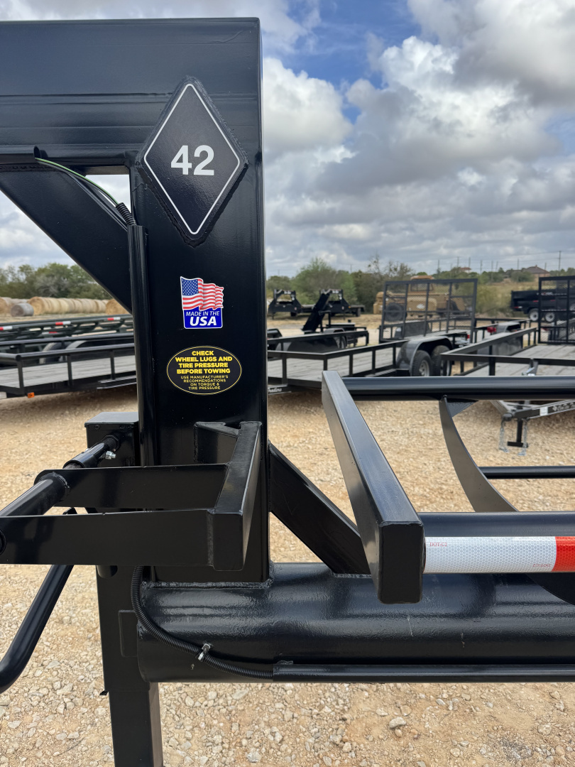 New 2026 Tuff Livestock TUFF42GN Hay Trailer